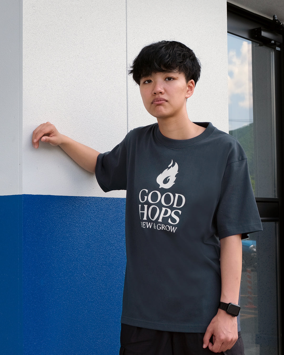 Tシャツ（GOOD HOPSロゴ）