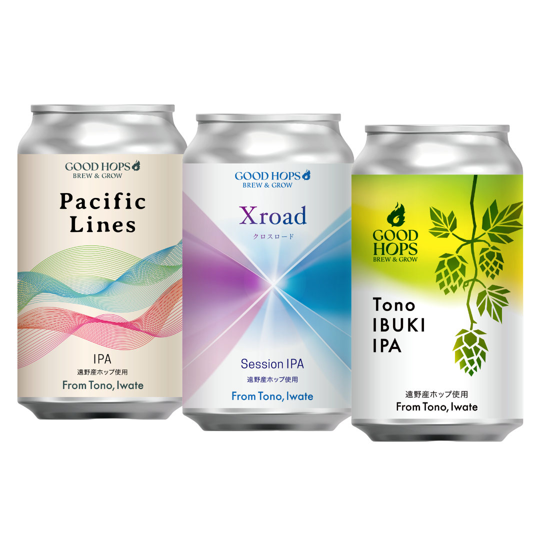 MIXパック（Tono IBUKI IPA/Xroad/Pacific Lines 各2本 全6本）